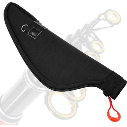 Fishing Rod Guide Ring EVA Fishing Pole Tip Guide Rings Carp Protective Cover Fish Pole Protective Sleeve Fishing Rod Accessory