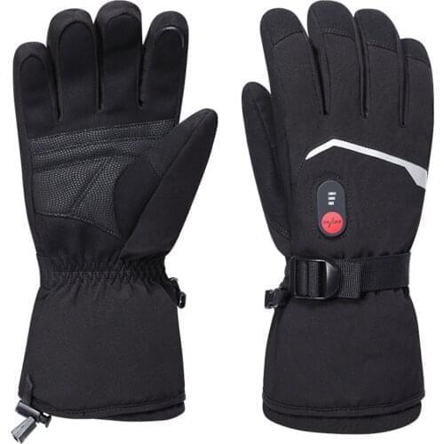 Heating Gloves Excellent Rechargeable Gloves Waterproof Touch Screen Battery Powered Motorbike For Outdoor Winter Heated Gloves