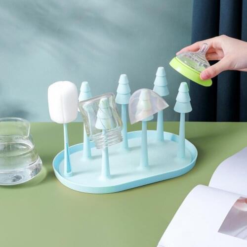 Forest Tree Cup Holder Home Glass Storage Rack Tray Detachable Teacup Stand Storage Cup Hanging Drain Rack Kitchen Supplies