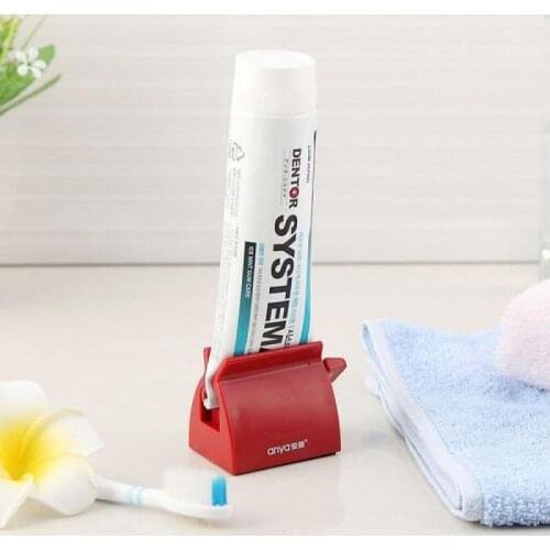 Manual Toothpaste Squeezer Dental Cream Facial Cleanser Squeezer Clips Manual Syringe Gun Dispenser Tube Bathroom Accessories