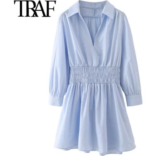 Однотонные летние платья TRAF China At AliExpress