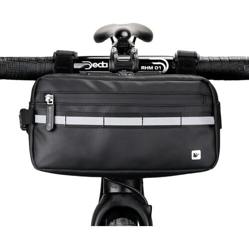 Rhinowalk Bicycle Handlebar Bag Waterproof Bike Triangle Bag Bicycle Frame Pouch Mountain Bike Pannier Shoulder Bag Waist Pack