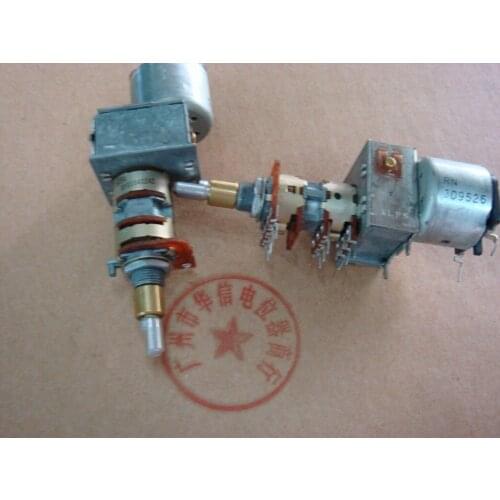 [VK] Japan ALPS 16 motor with triple potentiometer 100K X2 belt party midpoint 100KX1 switch