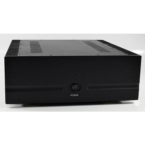 WA130 Aluminum enclosure Preamp chassis Power amplifier case/box size 412*430*150