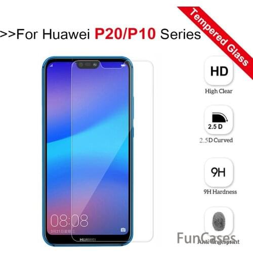 Tempered glass for huawei p20 lite glass p 20 10 20lite 20pro p20 pro p10 plus screen Protector glas Protective protection Film