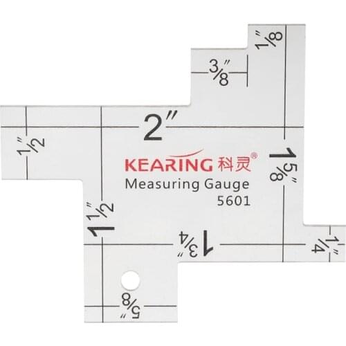 1 PC 2" Mini Measuring Gauge for DIY Craft Garment Sewing Quilting Dressmaking Patchwork Ruler Sewing Supplies