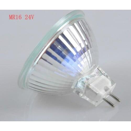 10pc/lot MR16 Spotlight 24v Machine tool work light lathe mechanical equipment lighting 24V MR16 spotlight diameter 50mm 35w 50w