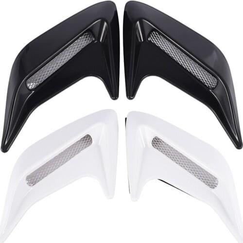 2Pcs Car Auto Side Vent Air Flow Mudguard Intake Sticker Universal