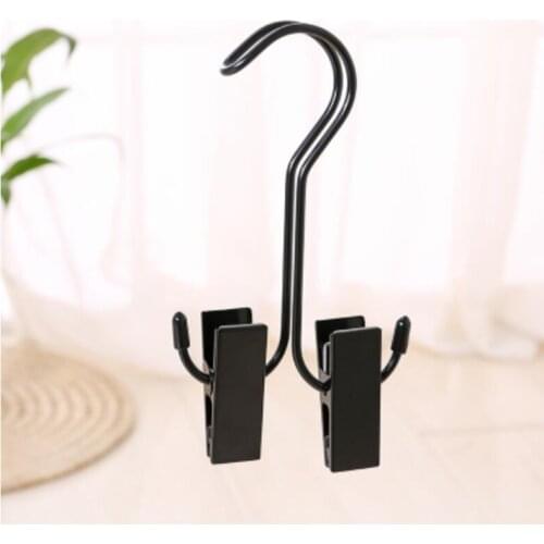 3pcs/lot Multi-function clothes-hanger。 lengthenhanger clip, adjustable.Boots hook