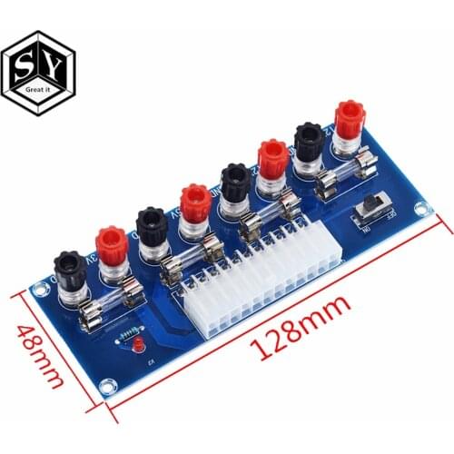 1PCS Great IT XH-M229 Desktop Computer Chassis Power Supply ATX Transfer Board Power Take off Board Power Output Terminal Module