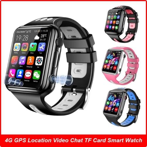 Tracking Kids Children Smart Watch Scool Student Birthday Gift Bluetooth Android 9 WiFi 4G Video Call SIM Cameras GPS Smartwatch