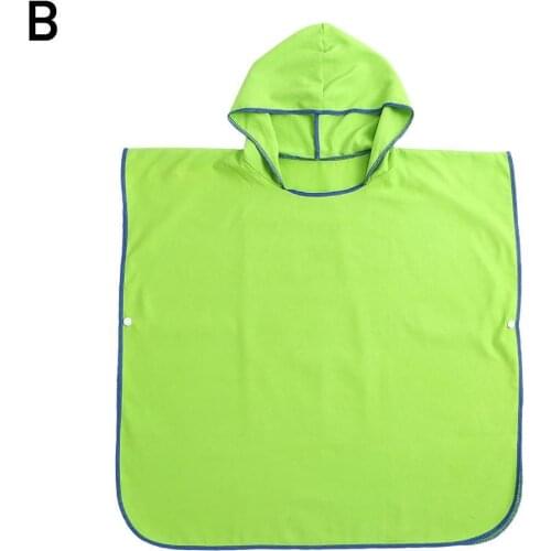 Toddler Hooded Beach Bath Towel Soft Swim Pool Cover Kids Old 1-12 Bath Beautiful Cape Robe For Boys Up Supplies Children Y S7Y2