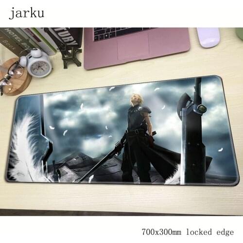Final fantasy mousepad gamer 700x300X3MM gaming mouse pad large Mass pattern notebook accessories laptop padmouse ergonomic mat