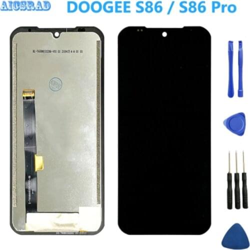 AICSRAD Original For Doogee s90 LCD Display + Touch Screen Replacement 100% Tested For DOOGEE S90C S90 Pro Dispaly Front Screen