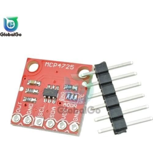 MCP4725 I2C DAC Breakout module development board