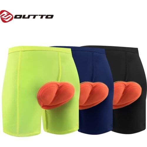 Outto Cycling Shorts Men Gel Pads Downhill Mtb Bike Quick Dry Bicycle Underwear #008