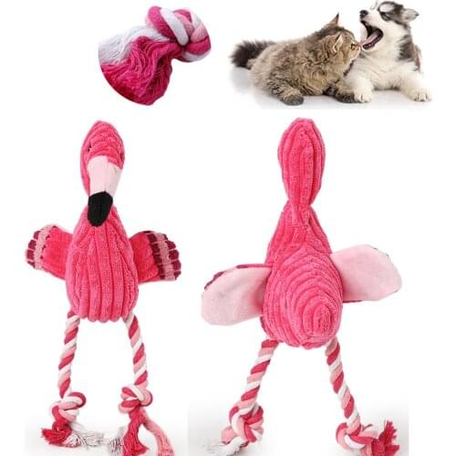 Squeaky Fun Dogs Animal Shape Toys Gift Set Large Non Stuffed Rabbit Honking Squirrel Chew Dog Red Bird Interactive Toys