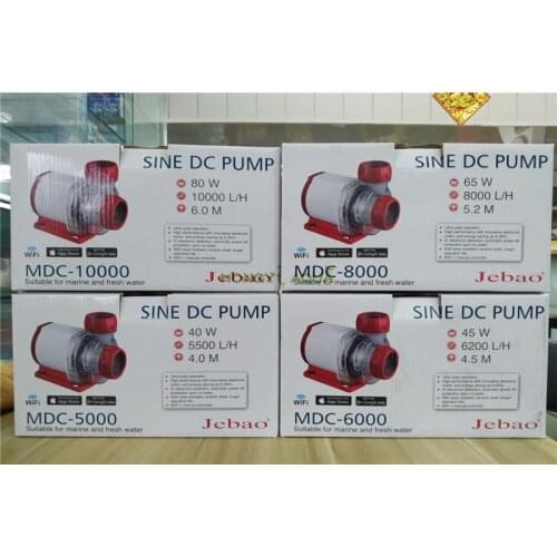 2019 NEW Jebao WIFI Version functional submersible pump for marine fresh aquarium SINE DC PUMP MDC5000 MDC6000 MDC8000 MDC10000