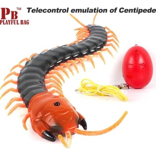 Remote control electric simulation centipede creative novelty tricky toys birthday child friend April Fools Day gifts