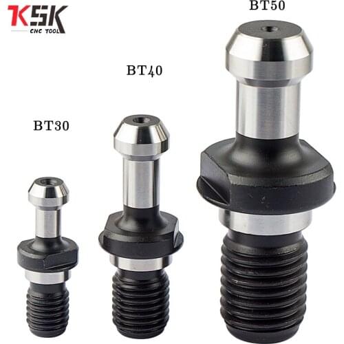 BT30 45 Degree M12 Thread Pull Stud retention knob for CNC Milling Tool Holder bt40 machining tools collet chuck lathe