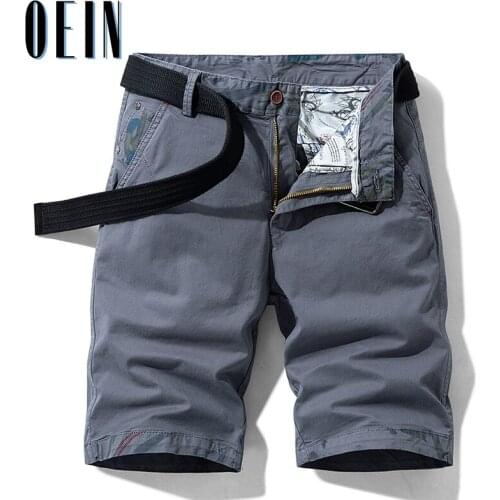 2021 Cargo Shorts Men Cool Solid Summer Cotton Casual Men Short Jogger Pants Brand Clothing Comfortable Camo Men Cargo Shorts