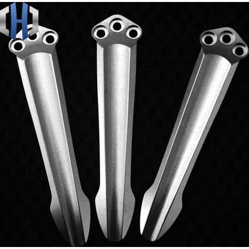 Titanium Back Clip Integrated CNC Production 551 Back Clip CQC Titanium Alloy Tool Holder Knife Clip