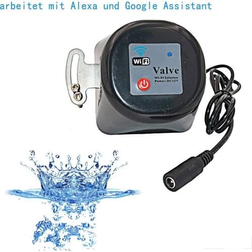 Wifi Smart Water Valve Electric Ball Valve Water Timer Automatic Water Shut-Off Cntroller With Sensor APP Tuya Smart Life APP