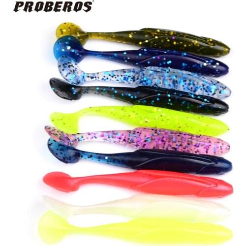 10 pcs Fishing Soft Lures 11 cm / 6g Fishing Lures Fishing Tackles Lake River Fishing Lures Swim Bait