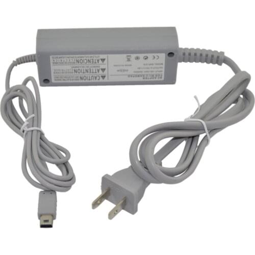 100pcs a lot New AC Charger Power Supply Adapter for WiiU Console Gamepad US Plug