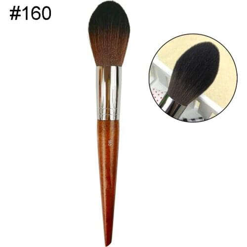 160 Loose Powder Makeup Brush Foundation Contour Blusher Face Cheek Highlighter Blending Brush Female Make Up Beauty Tool