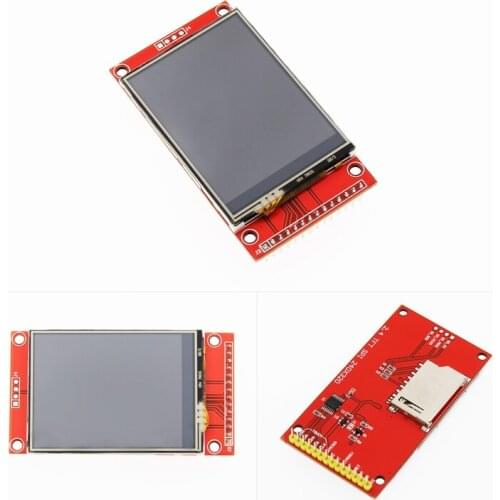 The 2.4 inch SPI 240*320 TFT module ILI9341 occupies at least 4 IO (Touch with touch)