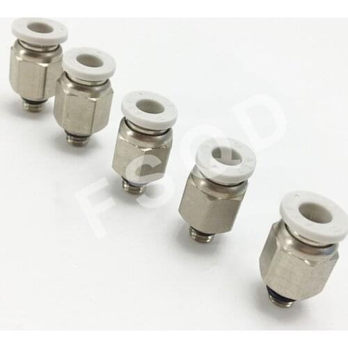 APC4-01 APC4-02 APC4-M5 AirTAC threaded through connector ,have stock PC series PC series