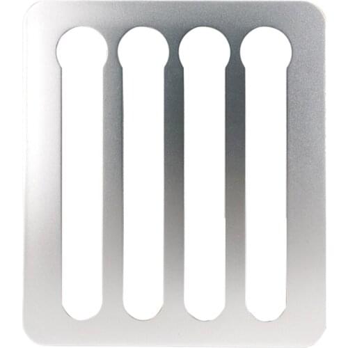 Coffee Pod Tower Rack Wall Type Capsule Holder Storage Shelves Aluminum Bracket Black Golden Rotatable Silver 3 Colors New Style