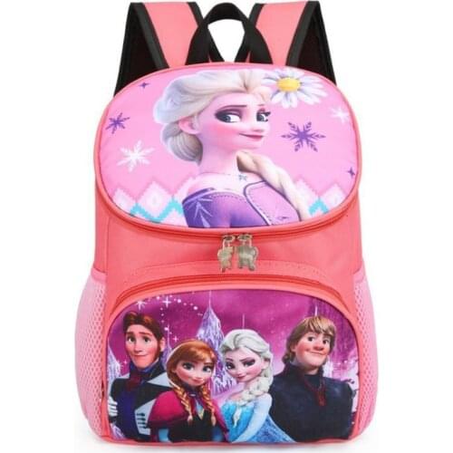 Disney Children School Bags Princess Frozen Backpack Kids cartoon School Bags for teenage girls boys Schoolbag Mochila Infantil