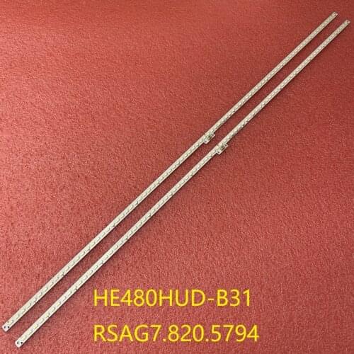 Beented LED strip SSY-1134284-A 4224 HE480HUD-B31 RSAG7.820.5794 84LED 600mm for LED48K461X3DU