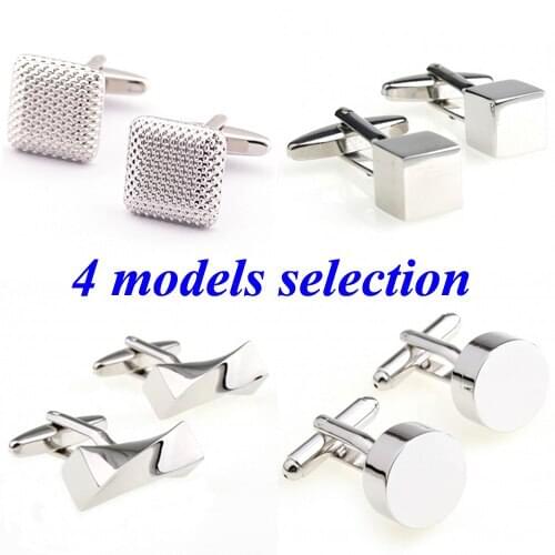 Fashion Mens Metal Cufflink Cuff Link 1 Pair Big Promotion
