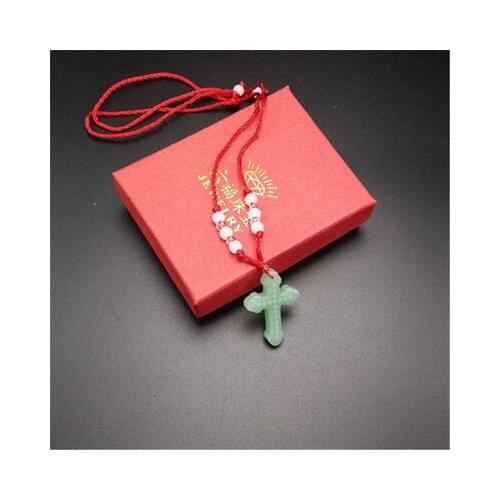New fashion Afghan white cross pendant necklace For Women the man Accessories jewelry wholesale