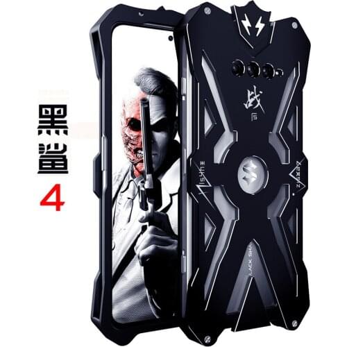 Original Zimon Metal Luxury New Thor Heavy Duty Armor Metal Aluminum Phone Case For Xiaomi Black Shark 4 Pro Cases Cover