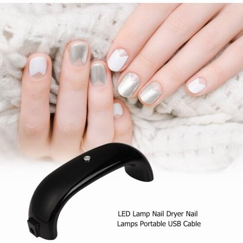 Phototherapy Plastic LED Heating Lamp UV Phototherapy Machine Mini Dual Light Pro Durable Rapid Curing Nail Dryers