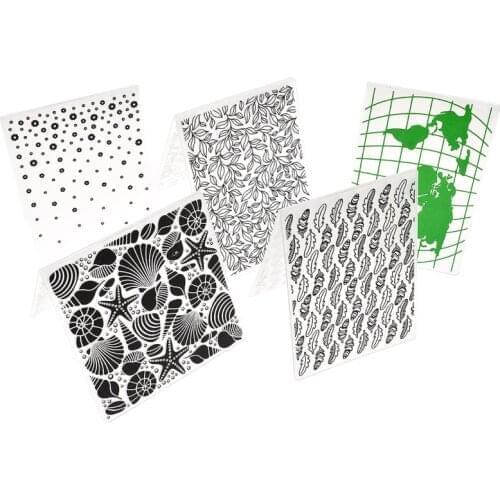 Flower Leaf Plastic Embossing Folder Scrapbooking Photo Album Card Paper Craft Template Stamps Diy Handmade Tools