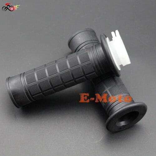 NEW HANDLE BAR THROTTLE GRIP 7/8'' For HONDA CRF CRF50 CRF70 CRF100 CRF150 DIRT BIKE OFF ROAD BLACK