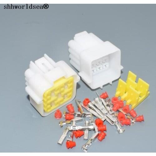 Shhworldsea 16pin 2.3mm auto electric male waterproof plug wire harness cable connector FW-C-16M-B FW-C-16F-B
