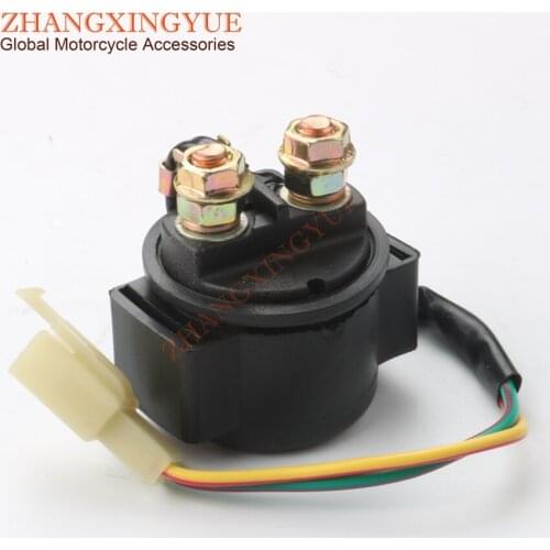 Scooter Starter solenoid relay for JINLUN Fighter 50cc (JL50QT-5) JL50QT 50cc 4 stroke