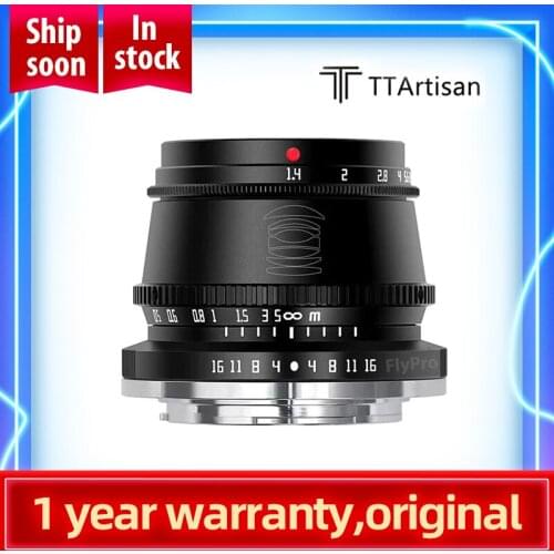 TTArtisan 35mm F1.4 APS-C Manual Focus Lens F1.4 Minimum F16 Frame For Fuji X Mount Camera