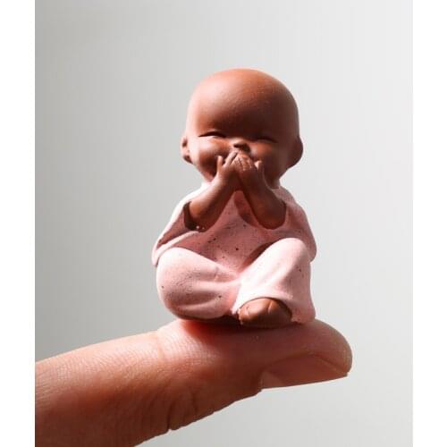 Home deocration on table ornaments for furniture mini tea pet lovely tea play creative house decoration on sales handmade craft