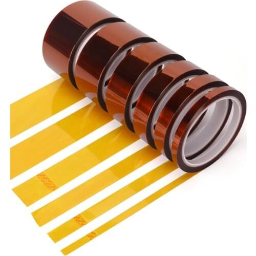3D Printer Parts High Temperature Resistant Heat BGA Kapton Polyimide Insulating Thermal Insulation Adhesive Tape
