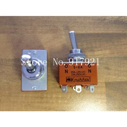 [ZOB] Japan imported NKK S-6A toggle switch toggle gear 10A250V genuine original --10PCS/LOT