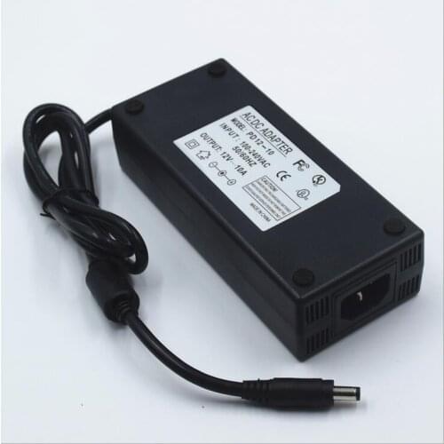 1pcs 12V 10A charger DC regulated power supply audio adapt EU or US plug