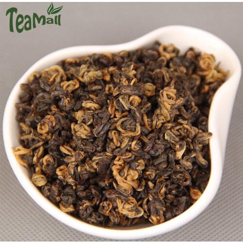 2021 Yunnan Dianhong Black Chinese Tea One Bud and One Leaf Red Spiral with Fruity Aroma 150g