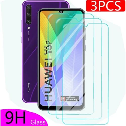 3 pcs Protective Glass for Huawei Y6p Y6S Screen Protector Y6 Pro 2019 Y 6 Prime 2018 y6pro 2017 y6prime 2019 P 6P Tempered Film